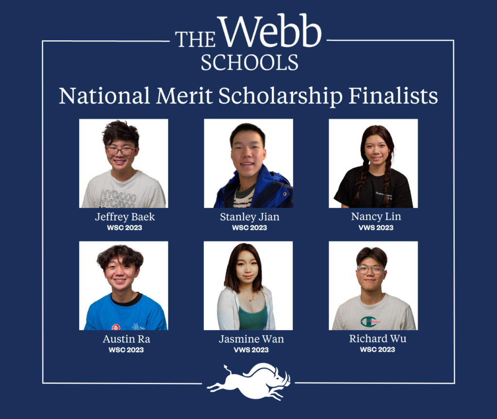 Six Webb Students Named National Merit Scholarship Finalists The Webb